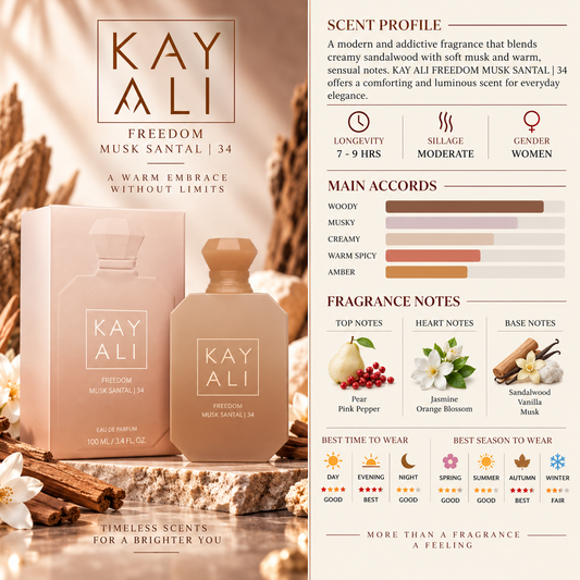 Kayali Freedom Musk Santal | 34 - Kayali