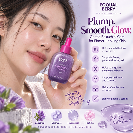 Bakuchiol Plumping Serum - EQQUALBERRY