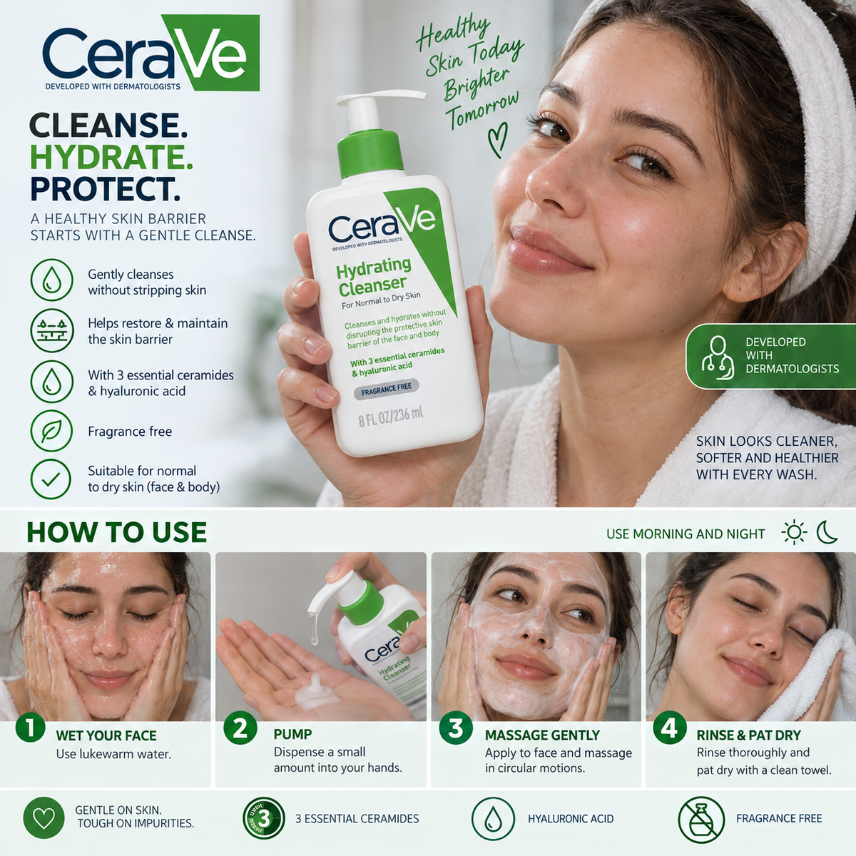 Hydrating Cleanser - CeraVe