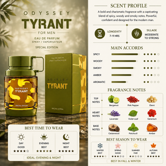 Odyssey Tyrant Special Edition - Armaf