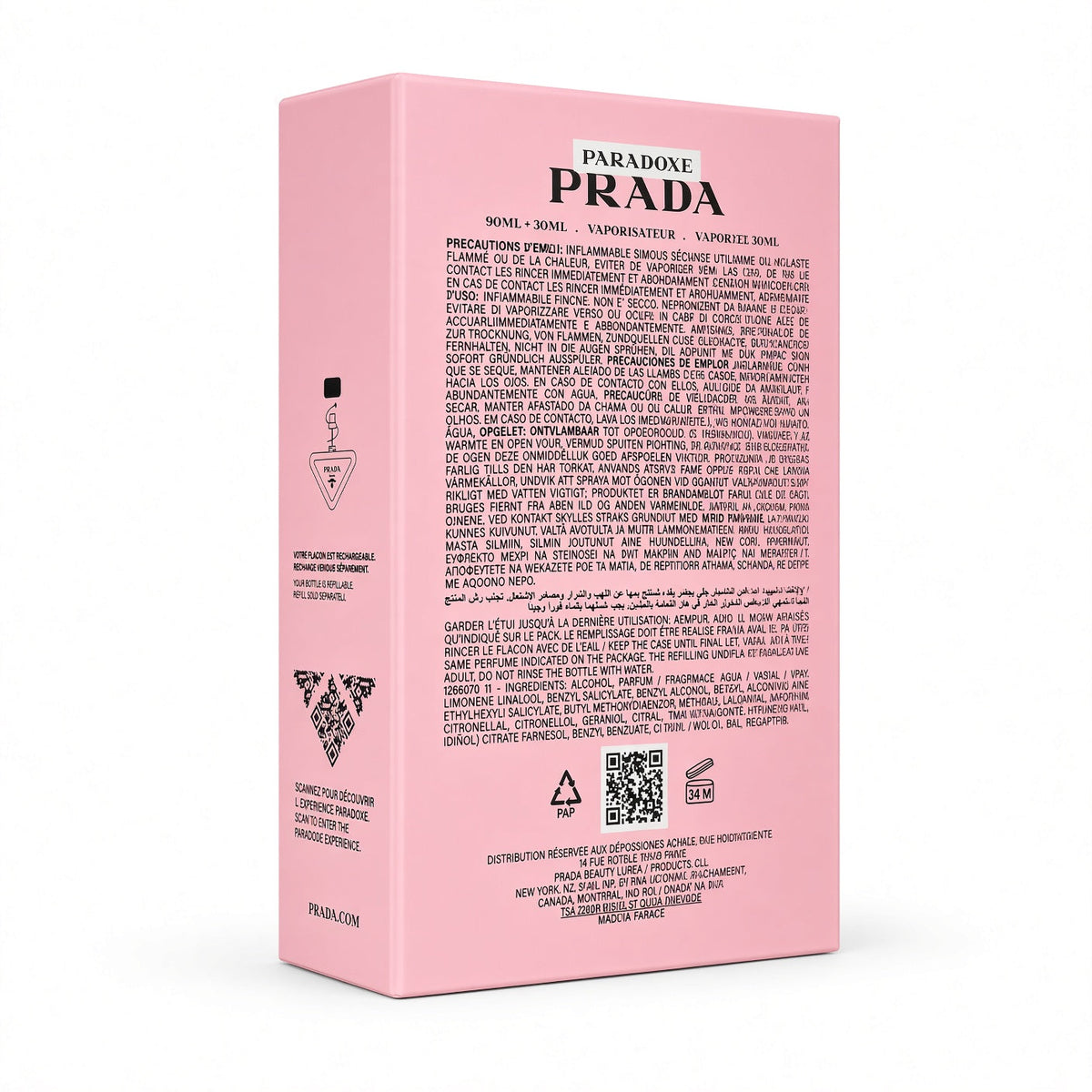 Prada COLLECTION 90ML + 30ML - Prada