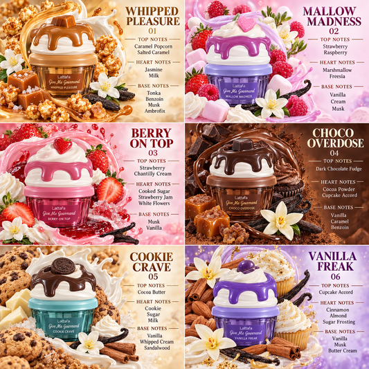 Lattafa Ice Cream Collection 6pc * 30ML