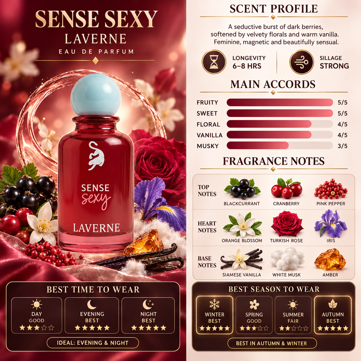 Laverne Sense Sexy EDP - Laverne