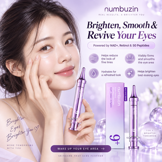No.9 NAD+ Retinol Volumetox Eye Cream - numbuzin