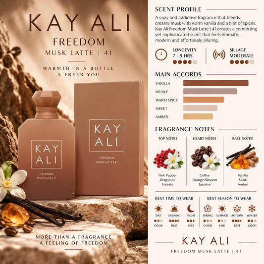 Kayali Freedom Musk Latte | 41 - Kayali