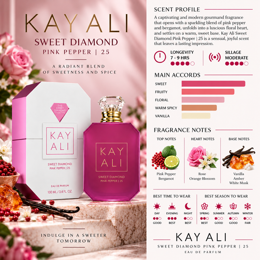 Kayali Sweet Diamond Pink Pepper 25 - Kayali